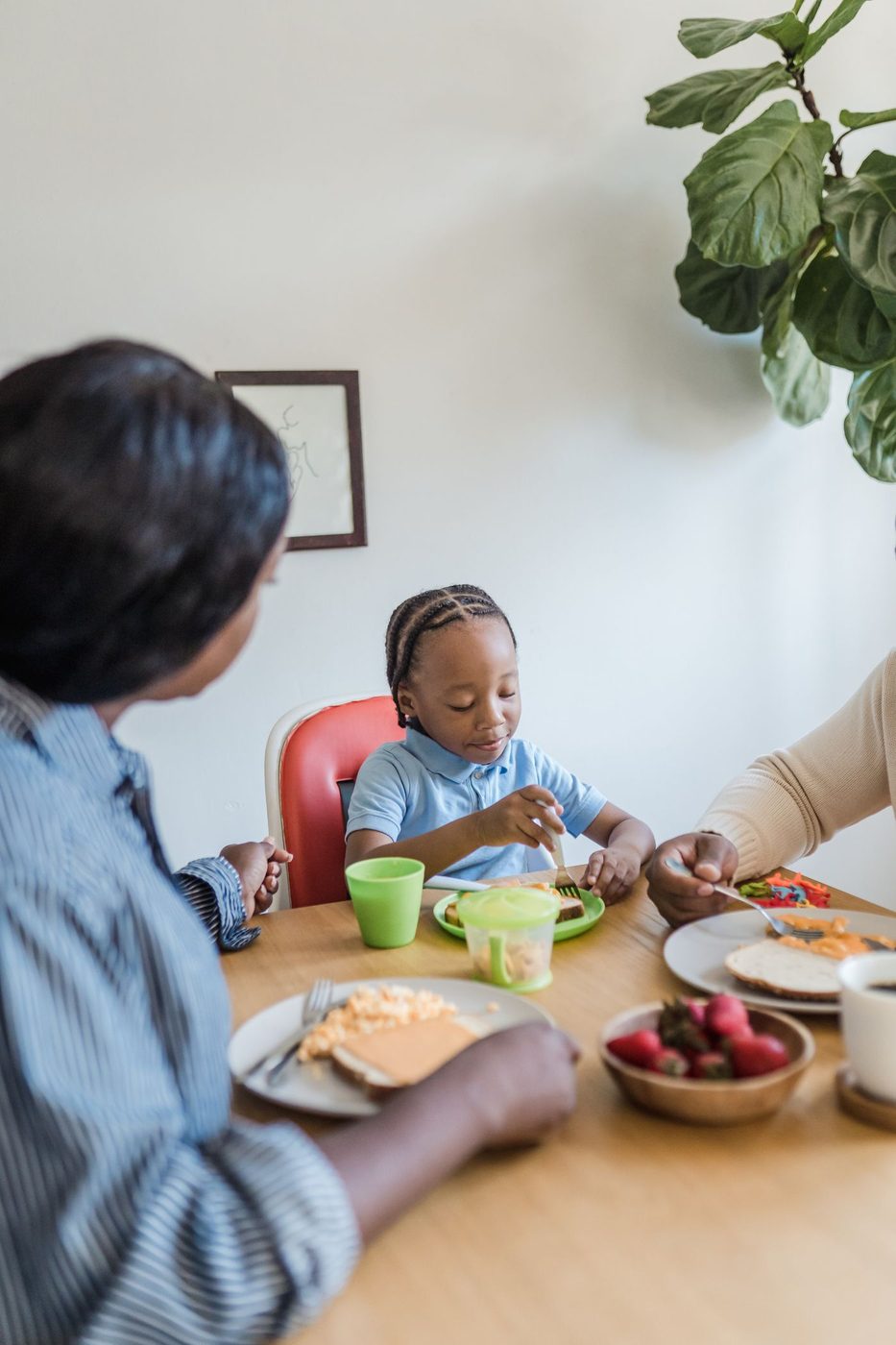 Fra ettårsdagen spiser barnet stort sett det samme som resten av familien.